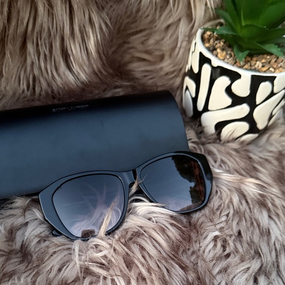 Saint Laurent Black Sunglasses - Picture 1 of 5